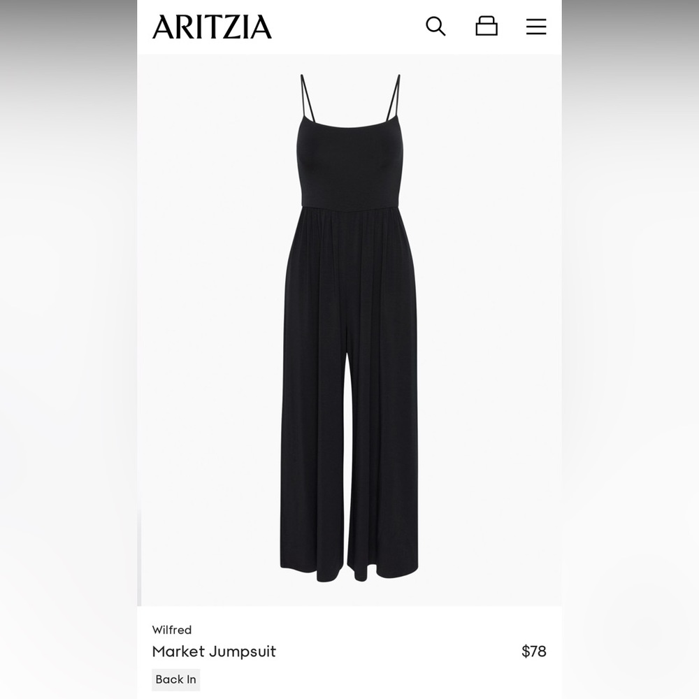 Aritzia Market Jumpsuit
